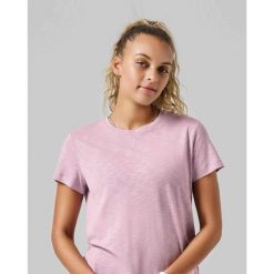 Koszulka Damska Sportowa Casall Soft Texture Tee Lekka Treningowa. Czerwone t-shirty sportowe Casall, bez wzorów, bez ramiączek, na fitness i siłownię. W wyprzedaży za 188.99 zł.
