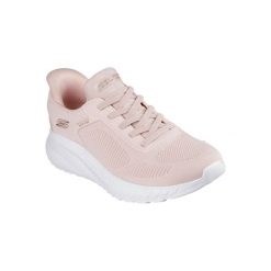 Buty sportowe Sneakersy damskie, Slip-Ins: BOBS Sport Squad Chaos - Current Muse. Czerwone buty sportowe lifestyle Skechers, bez wzorów, bez zapięcia, trekkingowe. Za 279.99 zł.
