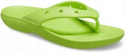 Japonki Dla Dorosłych Crocs Classic Flip. Niebieskie japonki Crocs, bez wzorów, z materiału. Za 97.99 zł.
