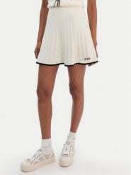 Guess Spódnica mini V6RD07 Z4652 Écru Regular Fit. Spódnice Guess, xs, z aplikacjami, z syntetyku, mini. Za 299.99 zł.