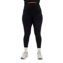 Legginsy Damskie Luxe 7/8. Czarne legginsy GIRLFRIEND COLLECTIVE, bez wzorów, sportowe. Za 499.99 zł.