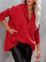 LA Angels Bluza w kolorze czerwonym rozmiar: M. Czerwone bluzy LA Angels, m, bez wzorów, z kapturem. Za 165.99 zł.
