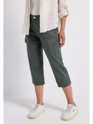 Street One Rybaczki w kolorze ciemnozielonym rozmiar: W34/L22. Zielone szorty Street One, bez wzorów, street. Za 113.36 zł.