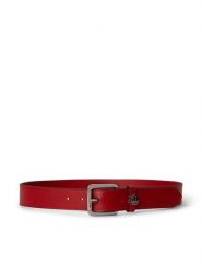 LAUREN RALPH LAUREN Pasek 412968765018 Czerwony. Czerwone paski Lauren Ralph Lauren, bez wzorów, ze skóry. Za 469.99 zł.