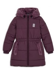 LEGO Płaszcz pikowany "Jayla" w kolorze fioletowym rozmiar: 140. Różowe płaszcze Lego, bez wzorów, bez kaptura. Za 208.45 zł.