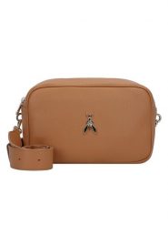 Patrizia Pepe Torebka 8B0218/L001-B815 Brązowy. Brązowe listonoszki Patrizia Pepe, bez wzorów, ze skóry, bez dodatków. Za 549.99 zł.