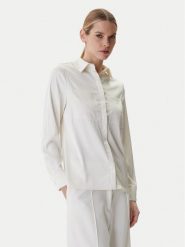 Guess Koszula W5RH40 WFQC2 Écru Regular Fit. Koszule Guess, xl, z aplikacjami, z syntetyku, bez kołnierzyka, bez ramiączek. Za 479.99 zł.