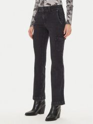 Guess Jeansy W4BA1B D5JF2 Szary Slim Fit. Szare jeansy Guess, z aplikacjami, z bawełny. Za 259.99 zł.