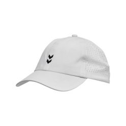 Czapka Hummel Pulse. Białe czapki z daszkiem Hummel, bez wzorów, sportowe. Za 186.00 zł.