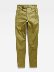 G-Star Spodnie w kolorze khaki rozmiar: W29/L32. Brązowe spodnie materiałowe G-Star, bez wzorów, z materiału, retro. Za 105.88 zł.