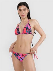 4F Góra od bikini damska - różowa XS. Czerwone bikini 4f, bez wzorów, z elastanu, eleganckie. Za 59.99 zł.