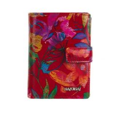 Portfel Damski skórzany czerwony kolorowy BajuBaj PD1555cs116 RFID. Czerwone portfele bez wzorów, ze skóry. Za 200.00 zł.