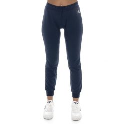 Bluza lekki z bawełna z kieszenie na co dzień. Niebieskie bluzy LEONE 1947 APPAREL, bez wzorów, z bawełny, sportowe. W wyprzedaży za 89.72 zł.