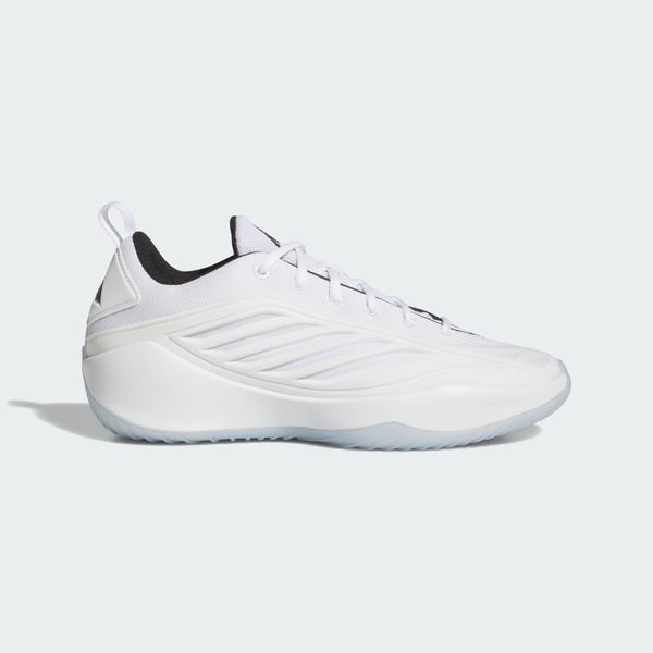 Buty BELIEVE THAT 1. Białe buty treningowe adidas, bez wzorów, z gumy, bez zapięcia, na fitness i siłownię. Za 439.00 zł.