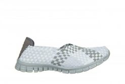 Półbuty Rock Bara White Grey Mix 032927, Biały, Materiał - 38. Białe buty sportowe lifestyle Rock Spring, na lato, bez wzorów, z materiału, rockowe, bez obcasa. W wyprzedaży za 164.99 zł.