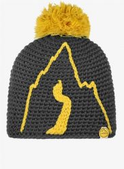 Czapka zimowa La Sportiva Dorado Beanie. Szare czapki zimowe La Sportiva, bez wzorów, z materiału, eleganckie. Za 160.35 zł.