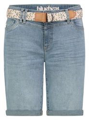 Sublevel Bermudy dżinsowe w kolorze błękitnym rozmiar: S. Niebieskie szorty Sublevel, z aplikacjami, ze skóry, klasyczne. Za 113.99 zł.