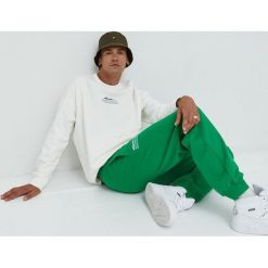 Ellesse bluza bawełniana kolor biały z nadrukiem. Białe bluzy Ellesse, m, bez wzorów, z bawełny, bez ramiączek, bez kaptura. W wyprzedaży za 166.99 zł.
