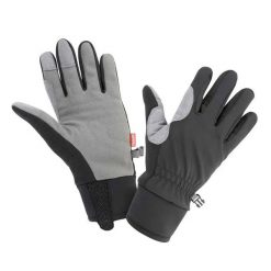 Rękawiczki Zimowe Unisex Dla Dorosłych. Czarne rękawiczki SPIRO, bez wzorów, sportowe. Za 109.99 zł.