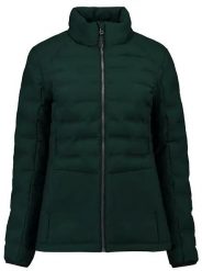 Damska kurtka zimowa Kjelvik Sitaa zielona. Zielone kurtki Treksta, na zimę, s, z aplikacjami, z dzianiny, eleganckie, bez kaptura. Za 220.99 zł.