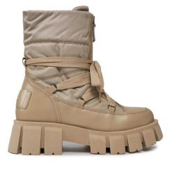 Botki Marc O'Polo. Brązowe botki Marc O'Polo, bez wzorów, bez obcasa, na płaskiej podeszwie, bez zapięcia. Za 529.99 zł.