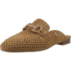 Sandały CARMELA 163138C Brązowy. Brązowe sandały Carmela, bez wzorów, ze skóry, sportowe, bez obcasa, bez zapięcia. Za 325.99 zł.