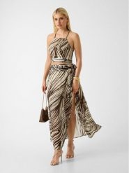 Guess Spódnica mini 174857 Brązowy Classic Fit. Brązowe spódnice Guess, xs, z aplikacjami, mini. Za 474.99 zł.