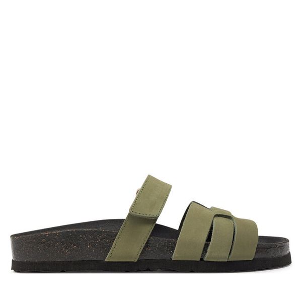 Klapki Dr. Brinkmann. Niebieskie klapki Dr. Brinkmann, bez wzorów, bez obcasa, bez zapięcia. Za 189.99 zł.