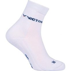Skarpety sportowe Victor Performance - 2 pak. Białe skarpetki Victor, bez wzorów, z bawełny. Za 69.99 zł.