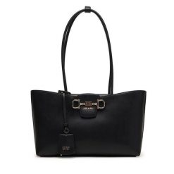 Torebka Guess. Czarne torebki klasyczne Guess, z aplikacjami, klasyczne, bez dodatków. Za 695.99 zł.