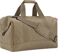 Torba Allrounder pikowana L ciemnobeżowa. Brązowe torby podróżne Reisenthel, bez wzorów, pikowane. Za 299.00 zł.