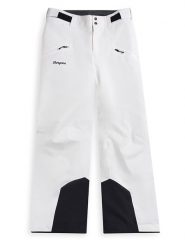 Bergans Spodnie narciarskie "Oppdal" w kolorze biało-czarnym rozmiar: L. Białe spodnie dresowe Bergans, bez wzorów. Za 808.81 zł.