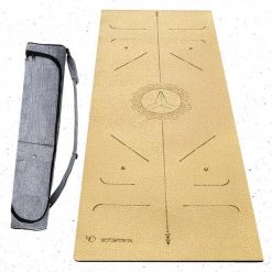 Mata jogi korka Hi-tech 6mm +Torba wodoodporna 3 materiały dla większej wygody3. Brązowe torby sportowe ACHAMANA, bez wzorów, z kauczuku, na ramię, małe. Za 486.00 zł.