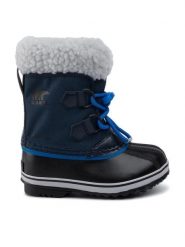 Sorel Śniegowce Childres Yoot Pac Nylon NC1962 Granatowy. Niebieskie trekkingi Sorel, bez wzorów, z materiału, bez zapięcia. Za 469.99 zł.