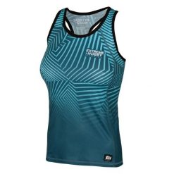Koszulka do biegania damska bez rękawów EXTREME HOBBY CALEIDOSCOPE. Niebieskie bielizna termoaktywna damska EXTREME HOBBY, bez wzorów, z elastanu, bez ramiączek, do biegania. Za 139.00 zł.