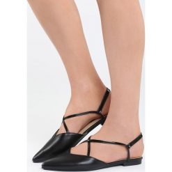 Czarne Balerinki First Ideas. Baleriny marki Born2be. Za 69.99 zł.