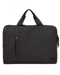 Torba na laptopa WINGS SOLENNE 15,6 cala BLACK. Czarne torby na laptopa Wings, bez wzorów, z materiału. Za 79.90 zł.