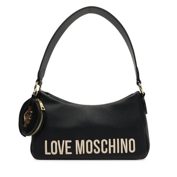 Torebka LOVE MOSCHINO. Czarne torebki klasyczne Love Moschino, bez wzorów, klasyczne, bez dodatków. Za 639.99 zł.
