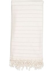 Samimi Chusta hammam w kolorze kremowym - 180 x 100 cm rozmiar: onesize. Brązowe chusty Samimi, bez wzorów, z bawełny. Za 73.99 zł.