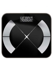 SmartCase Waga łazienkowa Bluetooth w kolorze czarnym rozmiar: onesize. Czarne wagi łazienkowe SmartCase. Za 179.45 zł.
