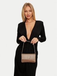 Guess Torebka Zalina HWRP93 50700 Złoty. Żółte kopertówki Guess, z aplikacjami, z syntetyku, wizytowe, bez dodatków. Za 679.99 zł.