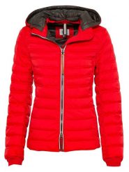 Camel Active Kurtka pikowana w kolorze czerwonym rozmiar: 38. Czerwone kurtki Camel Active, bez wzorów, ze skóry, bez kaptura. Za 358.48 zł.