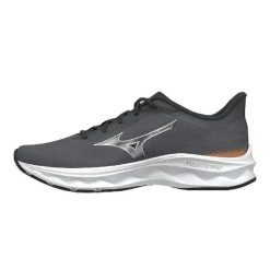 Damskie buty do biegania Mizuno Wave Serene 2. Niebieskie buty treningowe Mizuno, bez wzorów, z gumy, bez zapięcia, do biegania, mizuno wave. Za 419.99 zł.