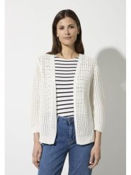 More & More Kardigan w kolorze kremowym rozmiar: 42. Brązowe swetry More & More, bez wzorów, bez ramiączek. Za 126.99 zł.