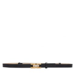 Pasek Damski Elisabetta Franchi. Czarne paski Elisabetta Franchi, bez wzorów. Za 809.99 zł.