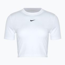 Koszulka damska Nike Sportswear Essential. Białe t-shirty sportowe Nike, xl, bez wzorów, bez ramiączek. Za 119.99 zł.