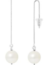 Pearline Srebrne kolczyki-wkrętki z perłami rozmiar: onesize. Białe kolczyki Pearline, z perłą, srebrne. Za 130.99 zł.