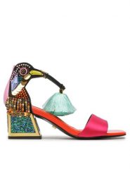 Kat Maconie Sandały Kay Kolorowy. Sandały Kat Maconie, bez wzorów, ze skóry, bez obcasa, na słupku, bez zapięcia. Za 1,639.00 zł.
