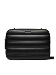Calvin Klein Torebka Line Quilt Camera Bag K60K612114 Czarny. Czarne listonoszki Calvin Klein, bez wzorów, ze skóry, bez dodatków. Za 269.99 zł.