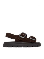 G-Star Raw Sandały CEO-WI16-MARS-01 Brązowy ciemny. Brązowe sandały G-Star Raw, bez wzorów, ze skóry, retro, bez obcasa, na płaskiej podeszwie, bez zapięcia. Za 269.99 zł.